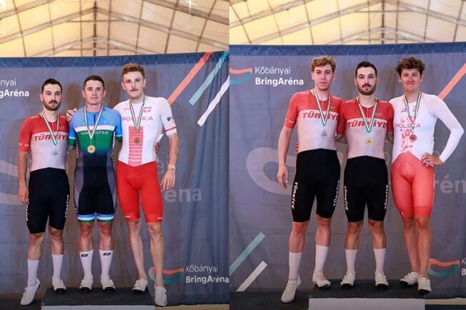 Konya Büyükşehir Belediyesporlu pedallar, elde ettikleri derecelerle önemli bir başarıya