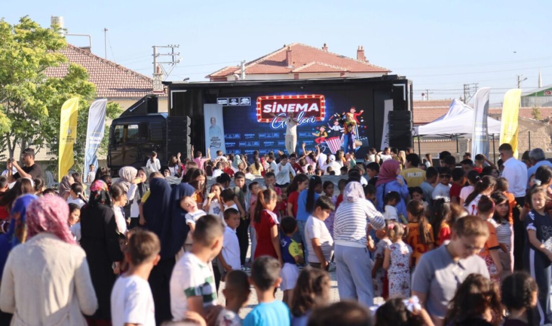 Konya Büyükşehir Belediyesi tarafından yaz aylarında merkez dışındaki 100 mahallede