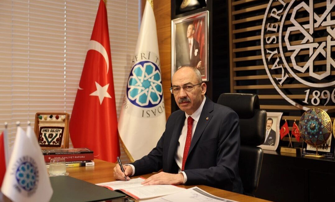 Kayseri Ticaret Odası (KTO) Yönetim Kurulu Başkanı Ömer Gülsoy, 30