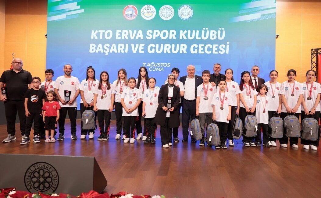 Kayseri Ticaret Odası (KTO) Erva Spor Kulübü’nün 3. kuruluş yıl