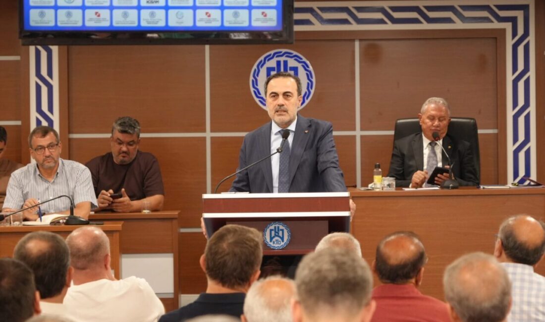 Konya Ticaret Odası Ağustos Ayı Olağan Meclis Toplantısı gerçekleştirildi. Toplantıda