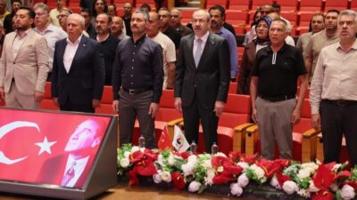 Kayseri Ticaret Odası (KTO) Ağustos Ayı Olağan Meclis Toplantısı’nda konuşan