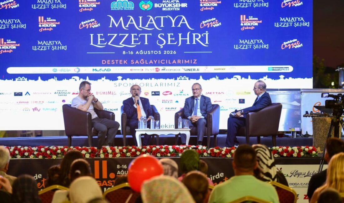 Malatya Büyükşehir Belediyesi Kültür Yolu Festivali bünyesinde gerçekleştirmiş olduğu Gastronomi