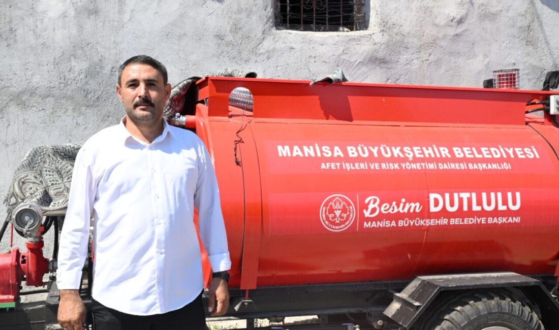 Manisa Büyükşehir Belediyesi’nin kırsal mahallelerde olası afetlere karşı başlattığı uygulamalar