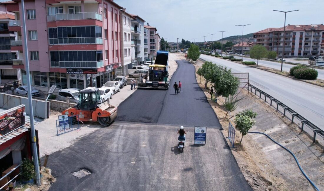 Manisa Büyükşehir Belediyesi tarafından Kula ilçesi Seyitali Mahallesi’nde yürütülen sıcak