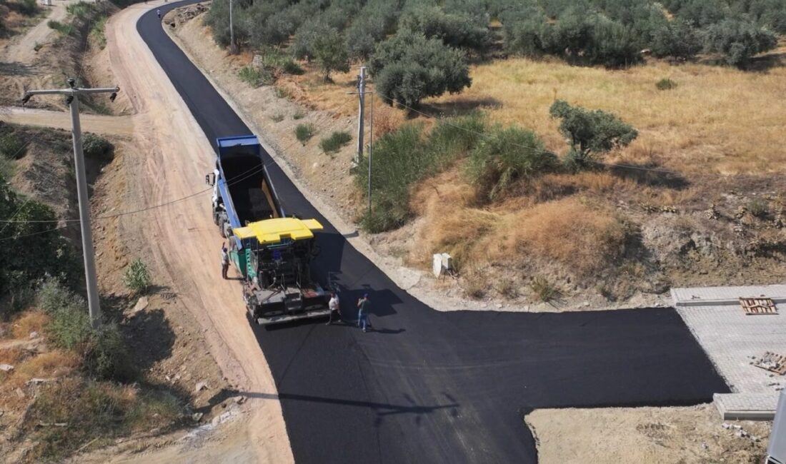 Manisa Büyükşehir Belediyesi, kentin dört bir yanında sürdürdüğü yol hamlesine