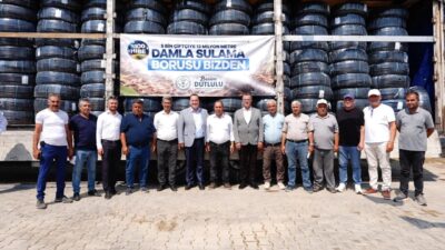 Manisa Büyükşehir Belediyesi, tarımsal üretimde suyun verimli kullanılmasını sağlamak ve