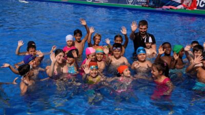 Manisa Büyükşehir Belediyesi tarafından yaz aylarında çocukların sporla buluşması ve