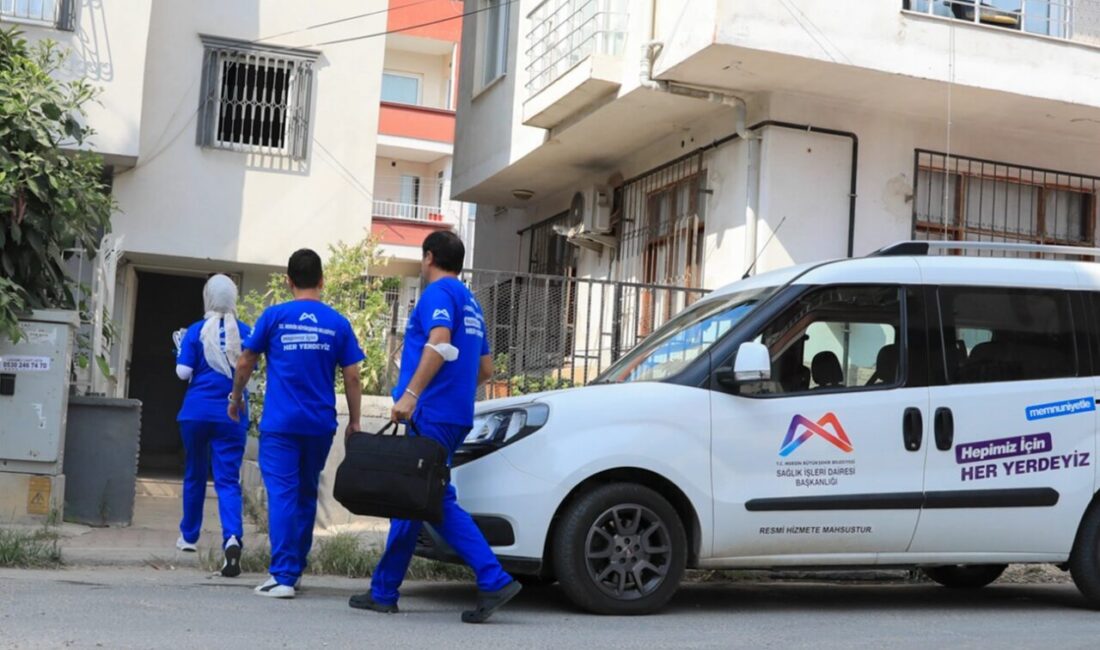 Mersin Büyükşehir Belediyesi Sağlık İşleri Dairesi Başkanlığı bünyesinde sürdürülen evde