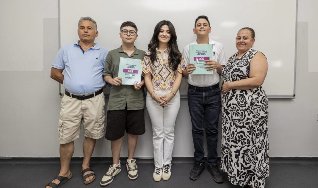 Mersin Büyükşehir Belediyesi’nin Eğitim ve Öğretimi Destekleme Kurs Merkezlerinde eğitim