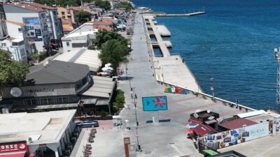 Mudanya Belediyesi, ilçe girişinde denize karşı faaliyet gösteren mülkiyetindeki taşınmazını