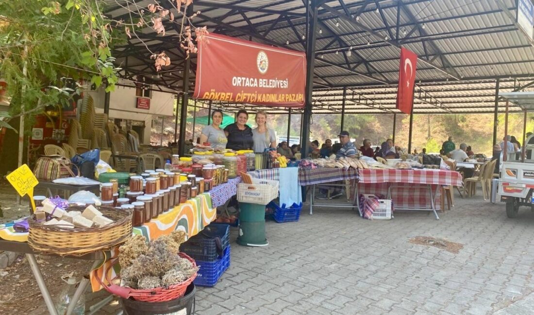 Muğla Büyükşehir Belediyesi ile Ortaca Belediyesinin iş birliğinde, kadın üreticilerin