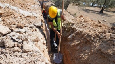 MUSKİ Genel Müdürlüğü, Yatağan Şeref Mahallesi’nde kullanım ömrünü tamamlaması nedeniyle
