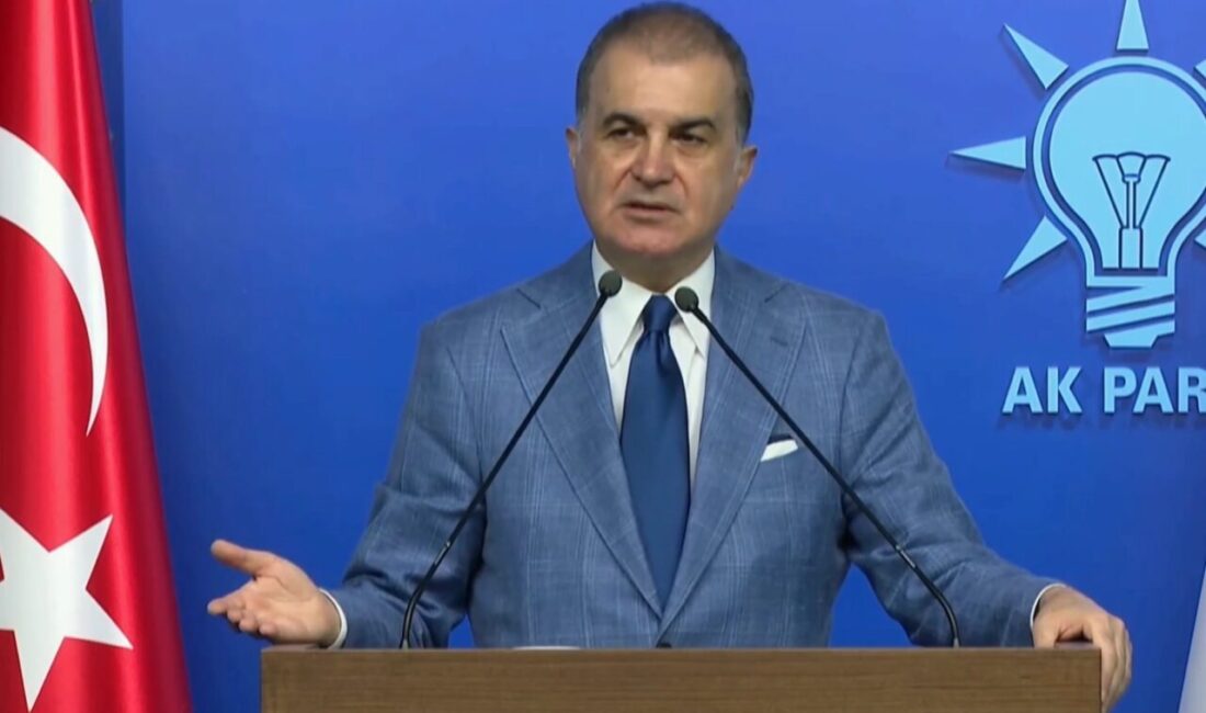 AK Parti Sözcüsü Ömer Çelik, MKYK toplantısı sonrası yaptığı açıklamada,