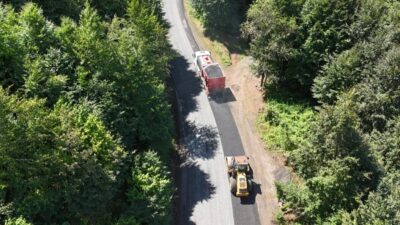 Ordu Büyükşehir Belediyesi Ordu ile Tokat sınırında bulunan 10 km’lik