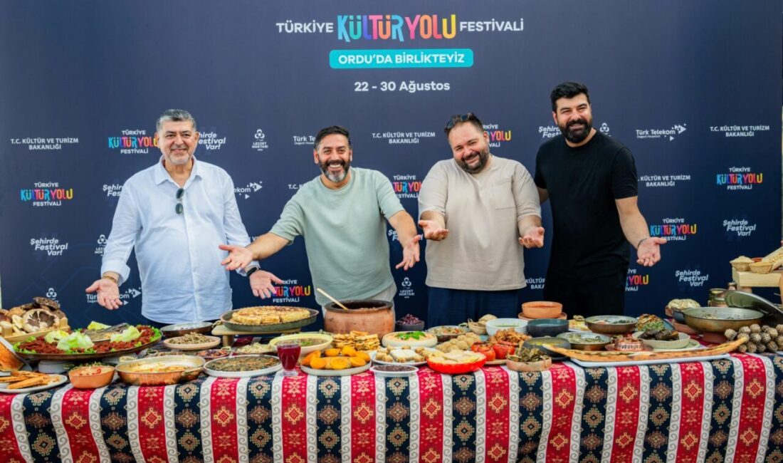 Kültür ve Turizm Bakanlığı tarafından düzenlenen Ordu Kültür Yolu Festivali,