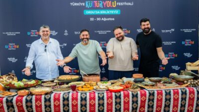 Kültür ve Turizm Bakanlığı tarafından düzenlenen Ordu Kültür Yolu Festivali,