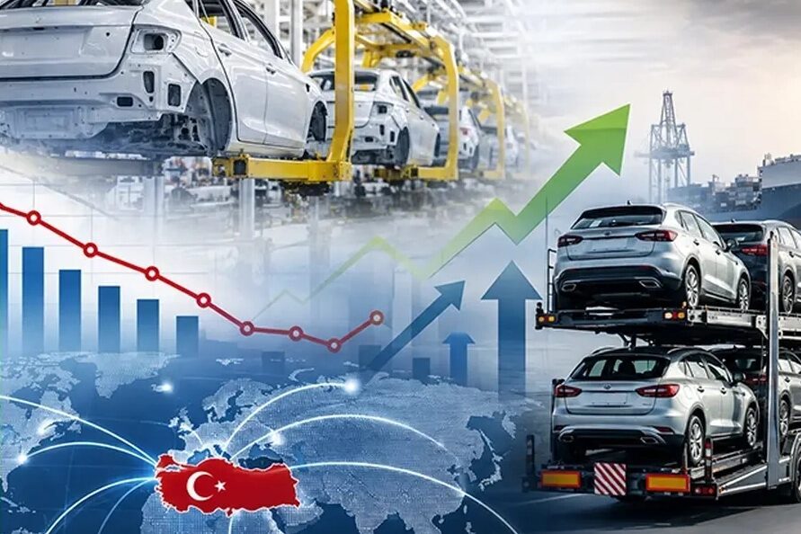 Türkiye otomotiv tedarik sanayisi 2026'nın ilk 7 ayında üretimde gerileme