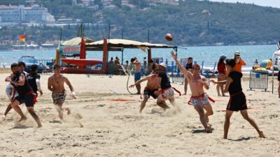 İzmir FF Cup Beach Flag Turnuvası, hafta sonu iki gün