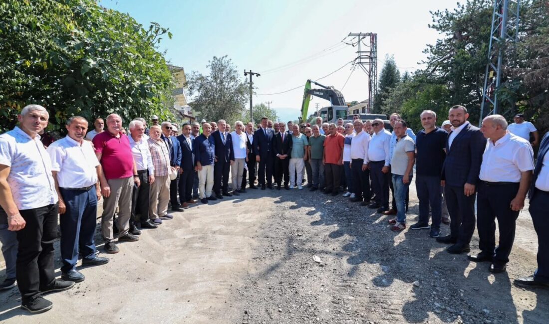Sakarya Büyükşehir Belediye Başkanı Yusuf Alemdar, şehrin altyapısı için tarihi