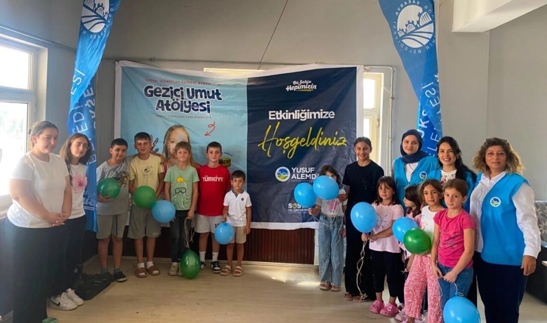 Sakarya Büyükşehir Belediyesi'nin Gezici Umut Atölyesi, Temmuz ve Ağustos aylarında