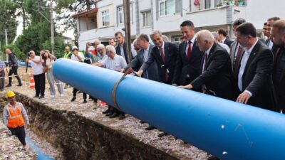Sakarya Büyükşehir Belediyesi ve SASKİ, Hendek’in altyapısını güçlendirmek için yaklaşık