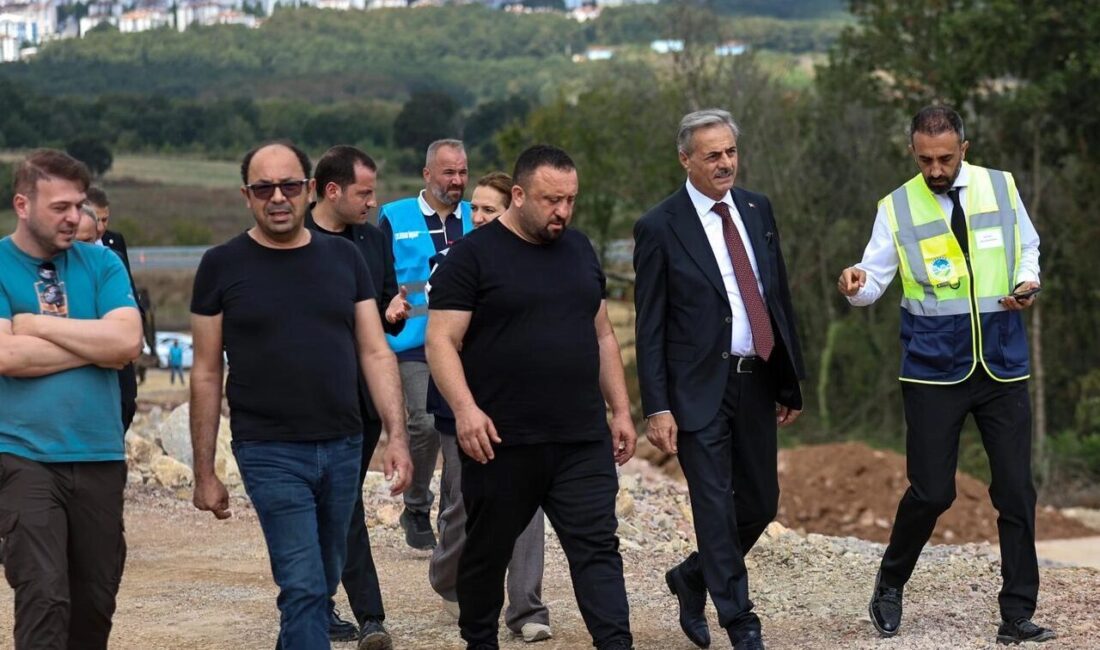 Sakarya Büyükşehir Belediye Başkanı Yusuf Alemdar, Şehir Hastanesi inşaat alanında