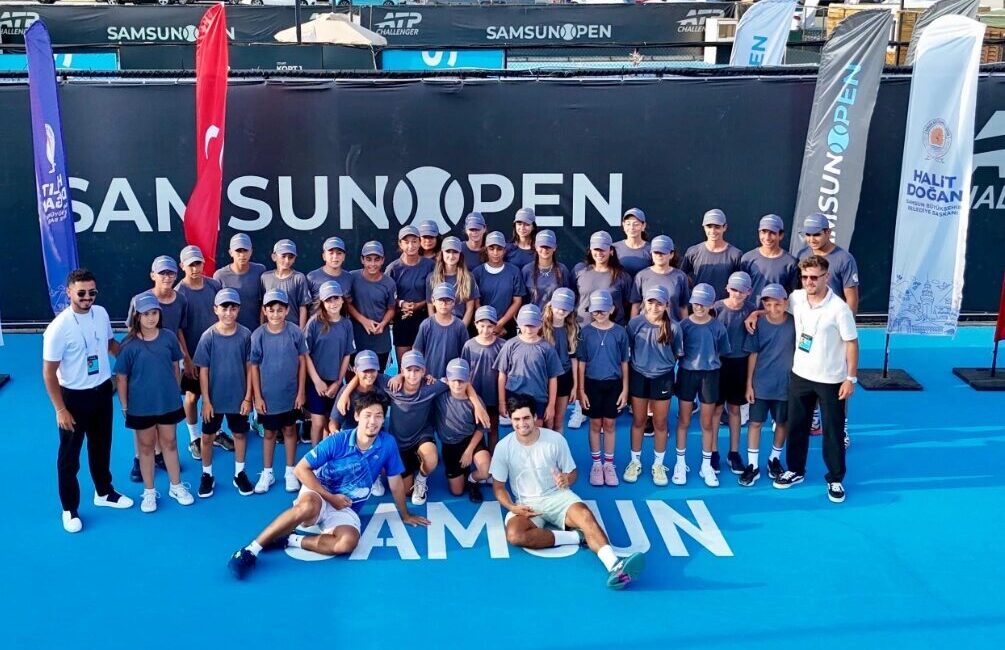 Samsun Büyükşehir Belediyesi’nin katkılarıyla düzenlenen Uluslararası Samsun Open ATP Challenger