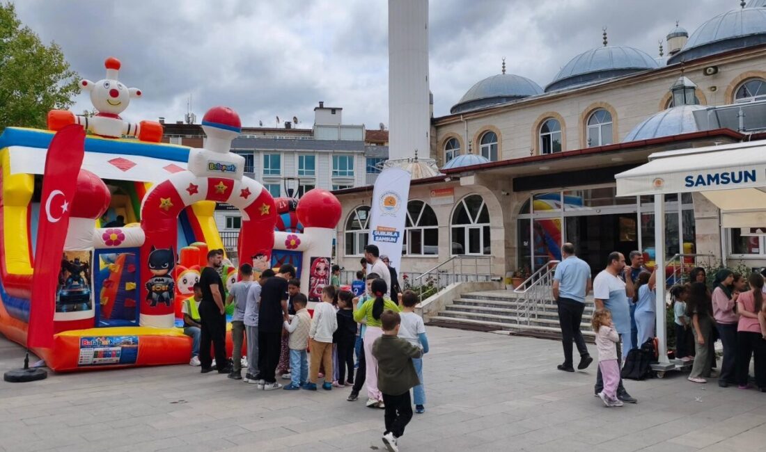 Samsun Büyükşehir Belediyesi tarafından çocukların yaz tatillerini manevi değerlerle buluşturmak