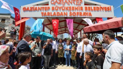 Gaziantep Büyükşehir Belediye Başkanı Fatma Şahin, Serinevler Mahallesi’nde yaklaşık 4