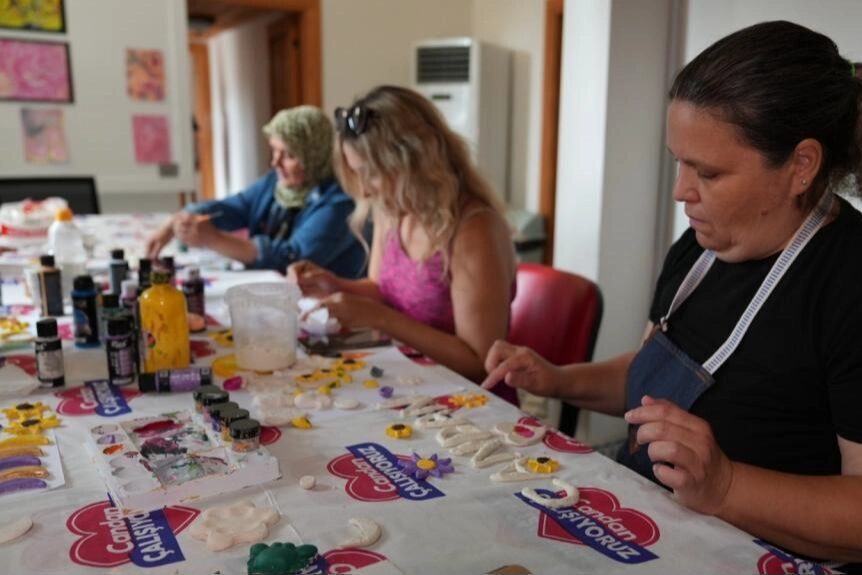Tekirdağ Büyükşehir Belediyesi, kadınların sosyalleşmesine, üretmesine ve sanatla keyifli vakit