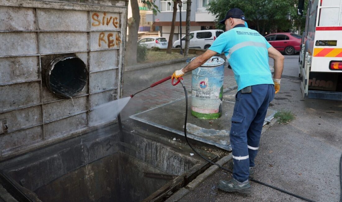 İstanbul'da Maltepe Belediyesi, ilçe genelinde sürdürdüğü temizlik ve çevre düzenleme