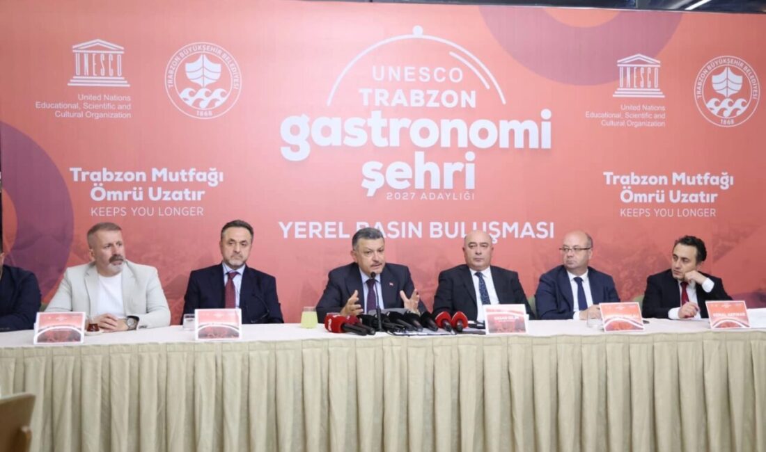 Trabzon Büyükşehir Belediye Başkanı Ahmet Metin Genç, Trabzon’un UNESCO Yaratıcı