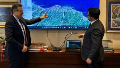 Trabzon Şehir İçi Raylı Ulaşım Sistemi Projesi için ilk kazma