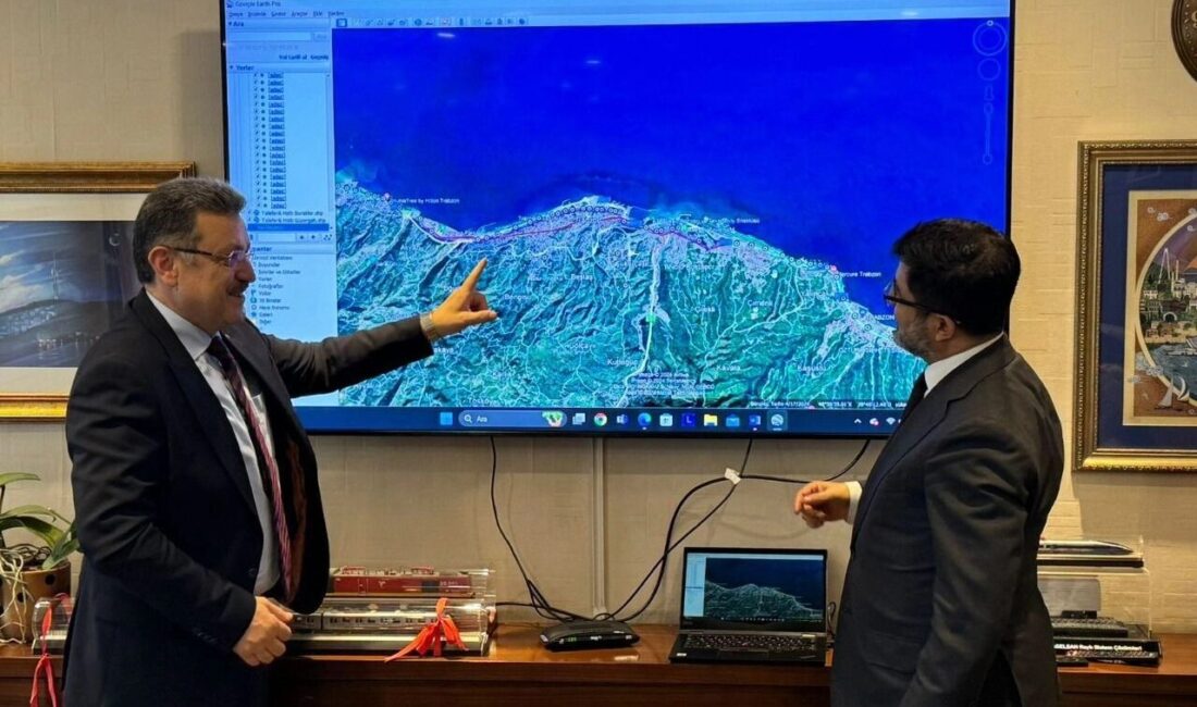 Trabzon’un yıllardır beklediği Şehir İçi Raylı Ulaşım Sistemi Projesi’nde ilk