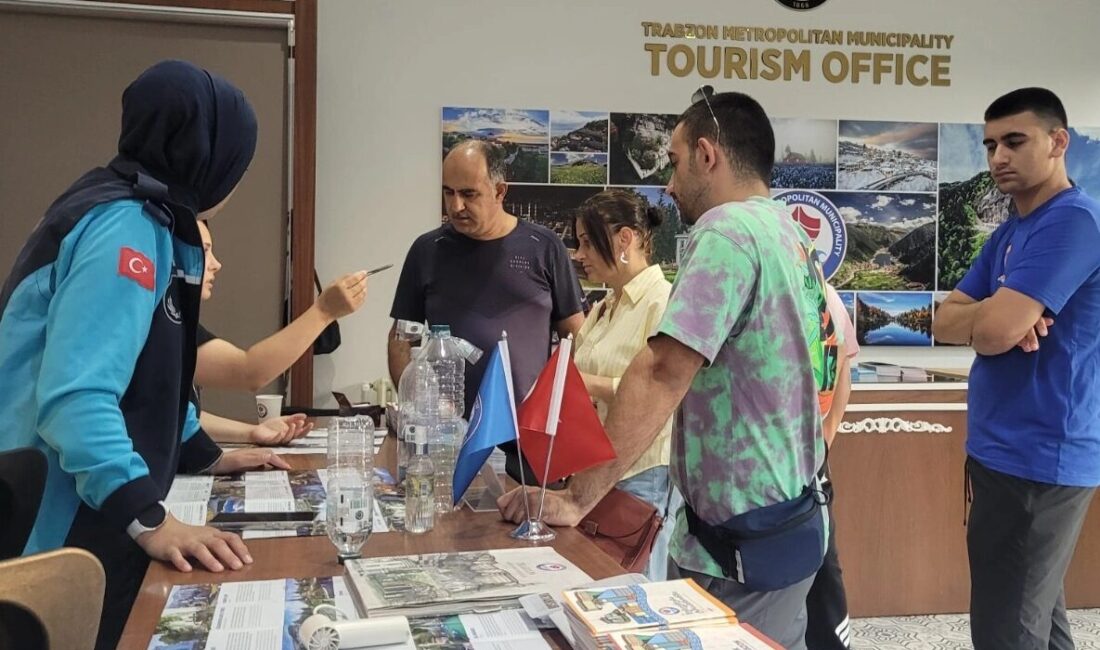 Trabzon Büyükşehir Belediyesi, turizm sezonunun en yoğun döneminde yerli ve