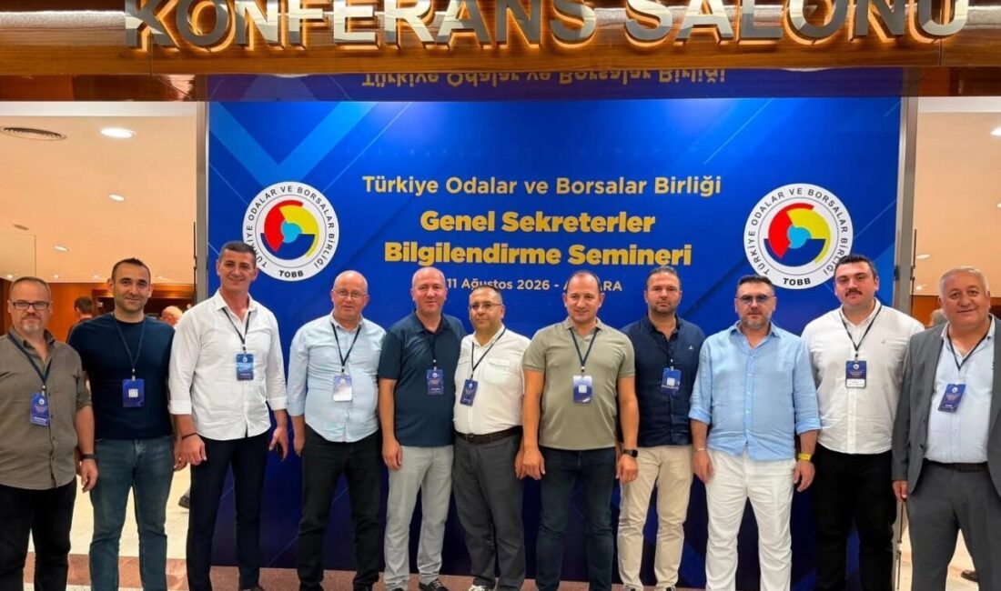 Türkiye Odalar ve Borsalar Birliği (TOBB) tarafından Ankara’da düzenlenen Genel