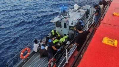 Türk bayraklı DONAU EKSPRES II, Girit’in yaklaşık 50 deniz mili