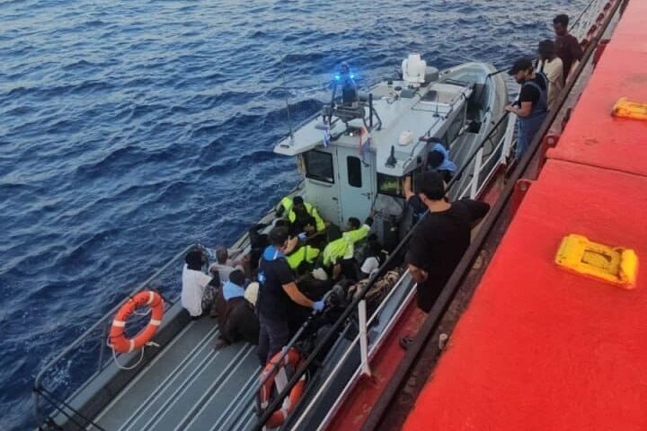 Türk bayraklı DONAU EKSPRES II, Girit’in yaklaşık 50 deniz mili