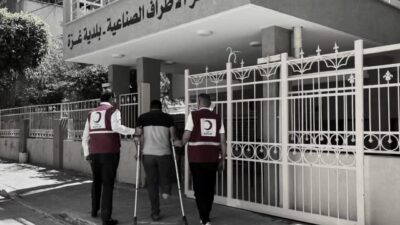 Gazze’de çok yönlü insani yardım çalışmalarını sürdüren Türk Kızılay, bölgeye