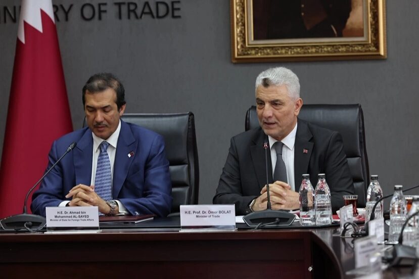 Ticaret Bakanı Ömer Bolat, Türkiye ile Katar arasındaki yıllık dış