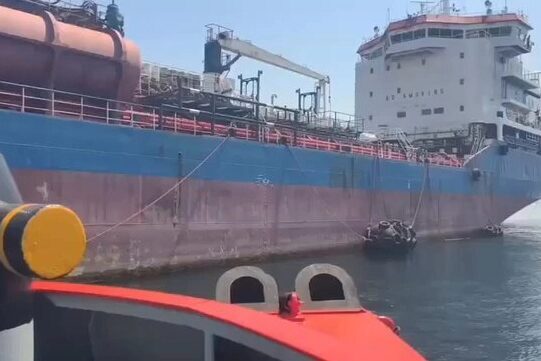 Kıyı Emniyeti Genel Müdürlüğü (KEGM), Yalova Demir Sahası'nda makine arızası