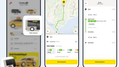 Yandex Go'ya eklenen yeni özellik sayesinde, rota seçmekten sefer saatlerini