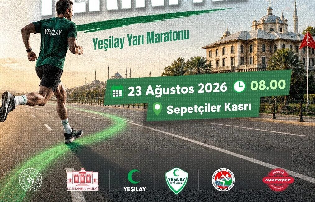 Türkiye Yeşilay Cemiyeti, 23 Ağustos 2026 Pazar günü İstanbul’da gerçekleştirilecek