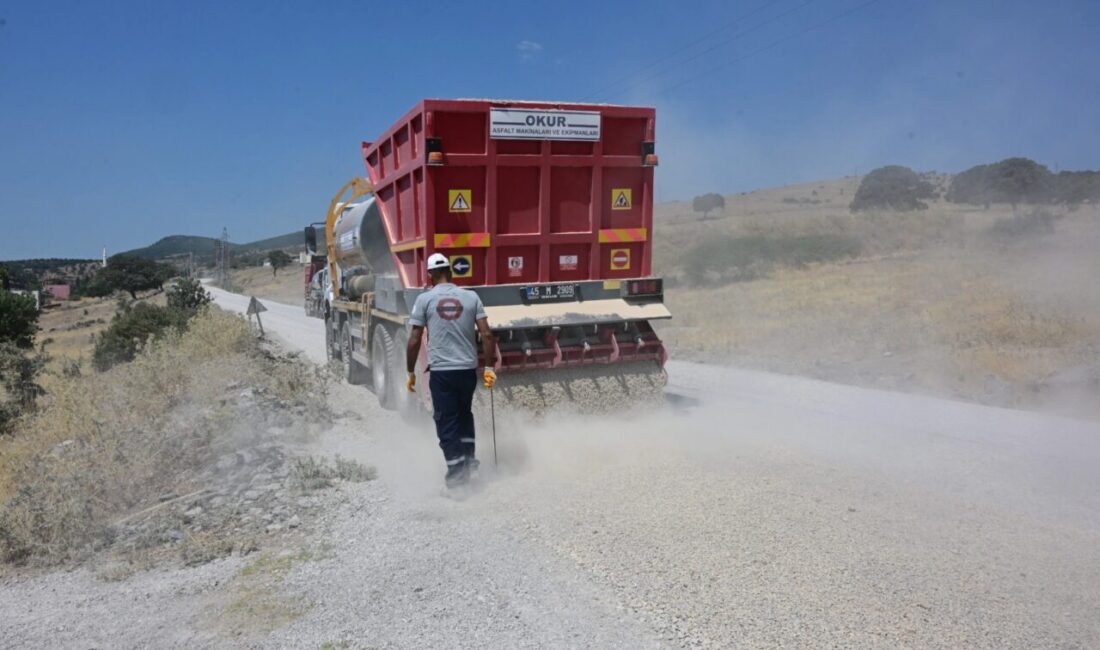Manisa Büyükşehir Belediyesi, vatandaşların daha konforlu ve güvenli yollarda ulaşımlarını