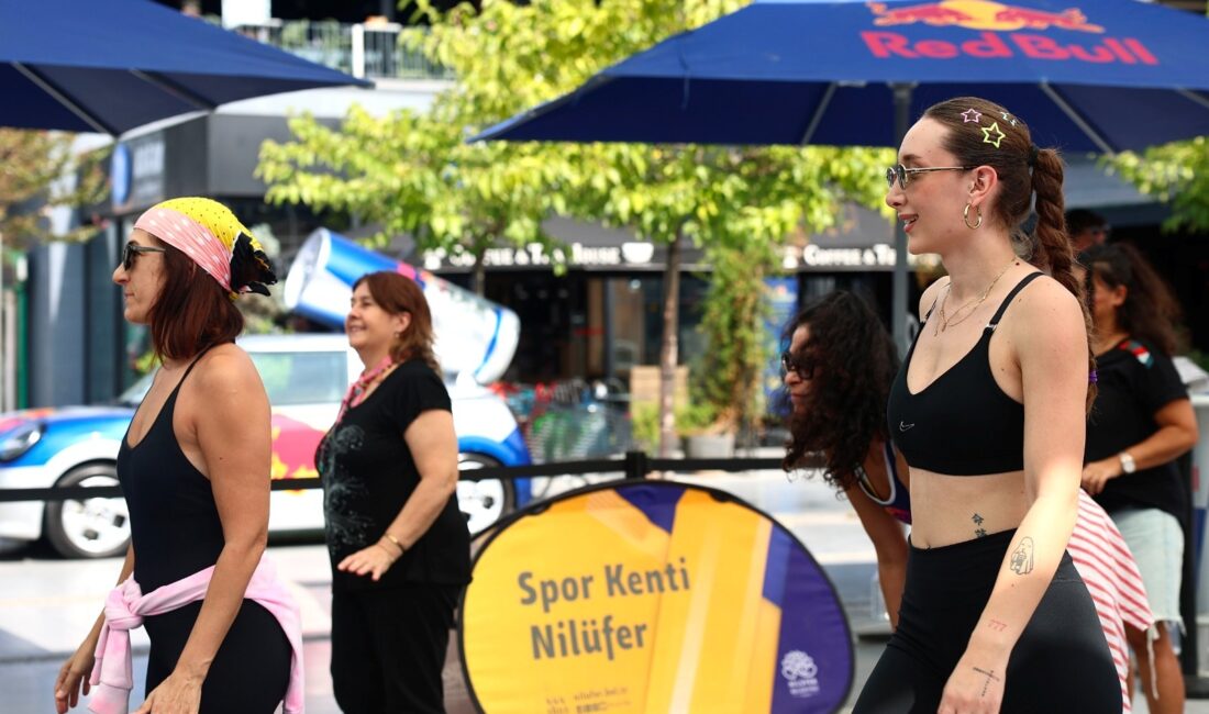 Nilüfer Belediyesi, Avrupa Hareketlilik Haftası kapsamında Podyumpark’ta gün boyu süren