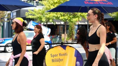 Nilüfer Belediyesi, Avrupa Hareketlilik Haftası kapsamında Podyumpark’ta gün boyu süren