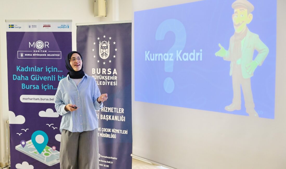 BÜYÜKŞEHİR’DEN KADINLARA DİJİTAL FARKINDALIK EĞİTİMİ Bursa Büyükşehir Belediyesi, Habitat Derneği
