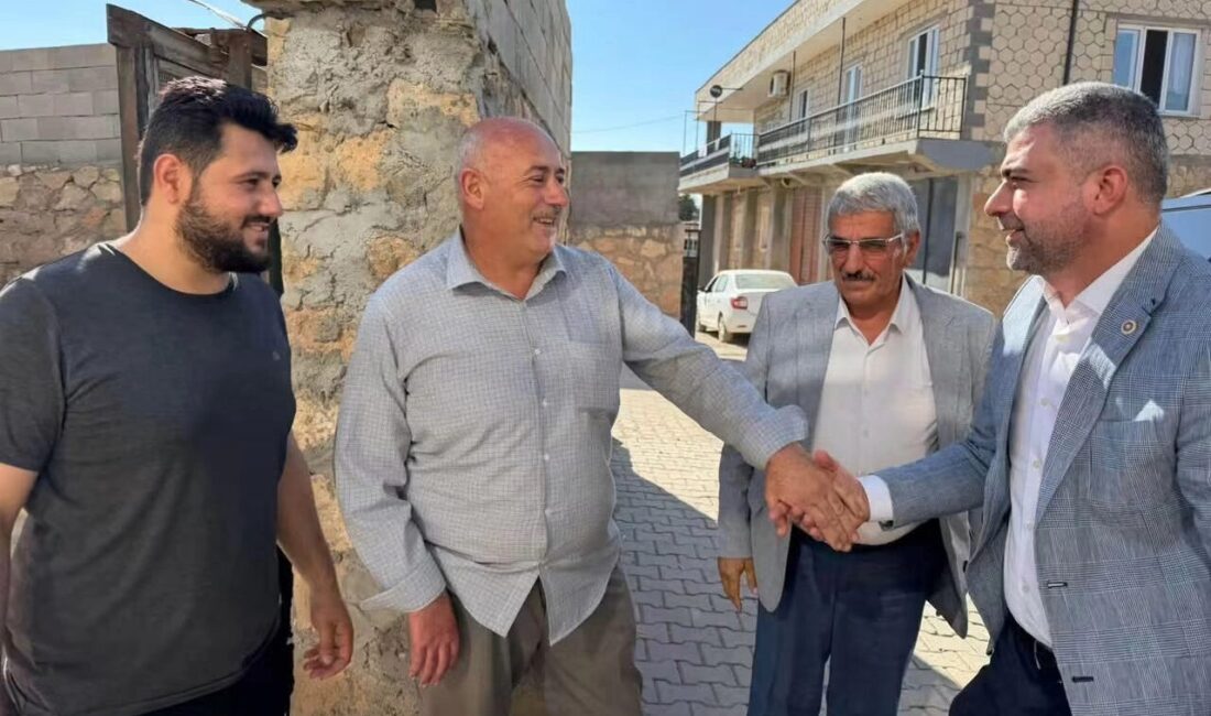 AK Parti Mardin Milletvekili Faruk Kılıç, il genelindeki saha çalışmaları