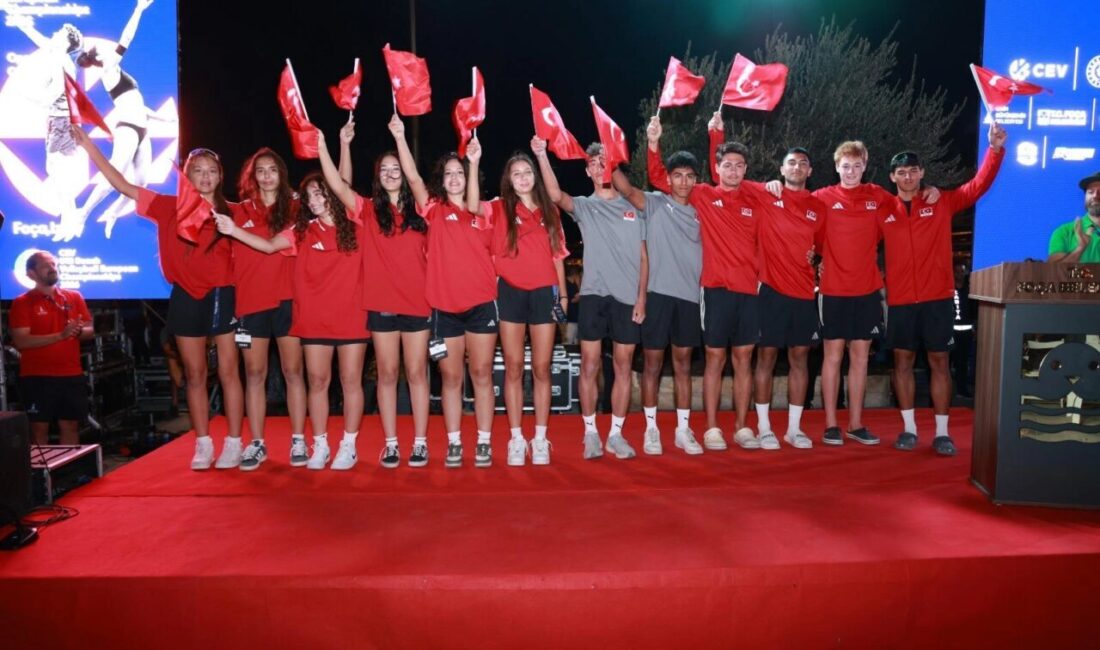 İzmir Büyükşehir Belediyesi’nin ev sahipliğinde organize edilen 2026 CEV U18